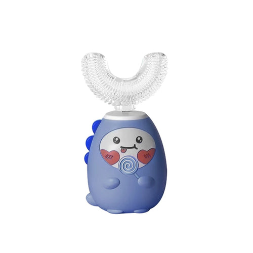 Electric Toothbrush for Children U-Shaped Children'S Electric Toothbrush USB Rechargeable Cartoon Child Kids Electric Toothbrush